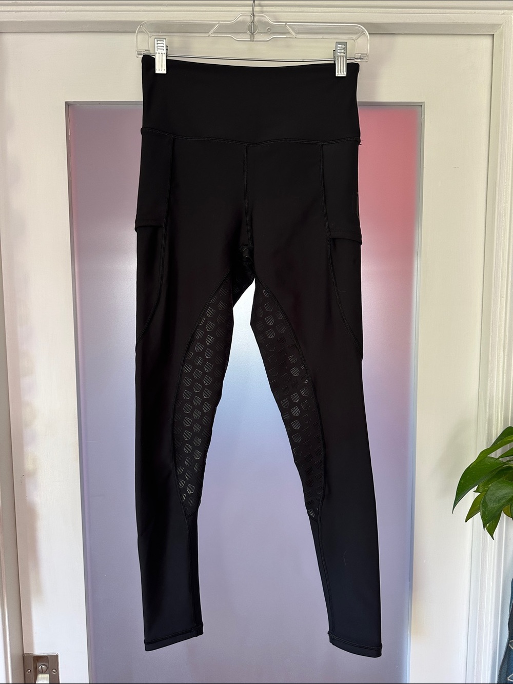 Maya Delorez Black Function Leggings Riding Breeches with Silicone Grip